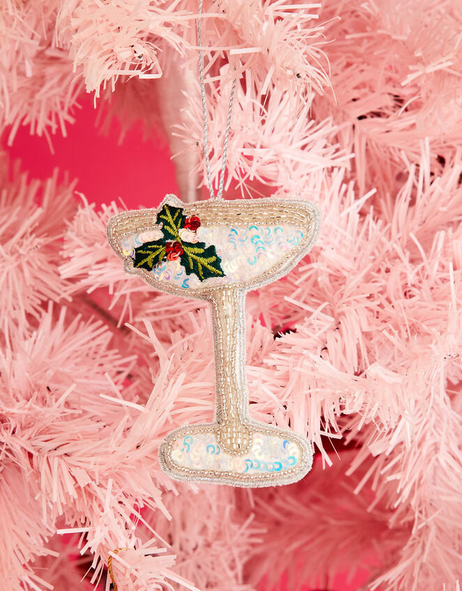 Snowball Cocktail Hanging Decoration, , large