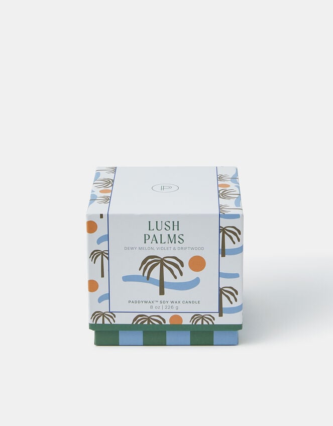 Paddywax Lush Palms Soy Wax Ceramic Candle, , large