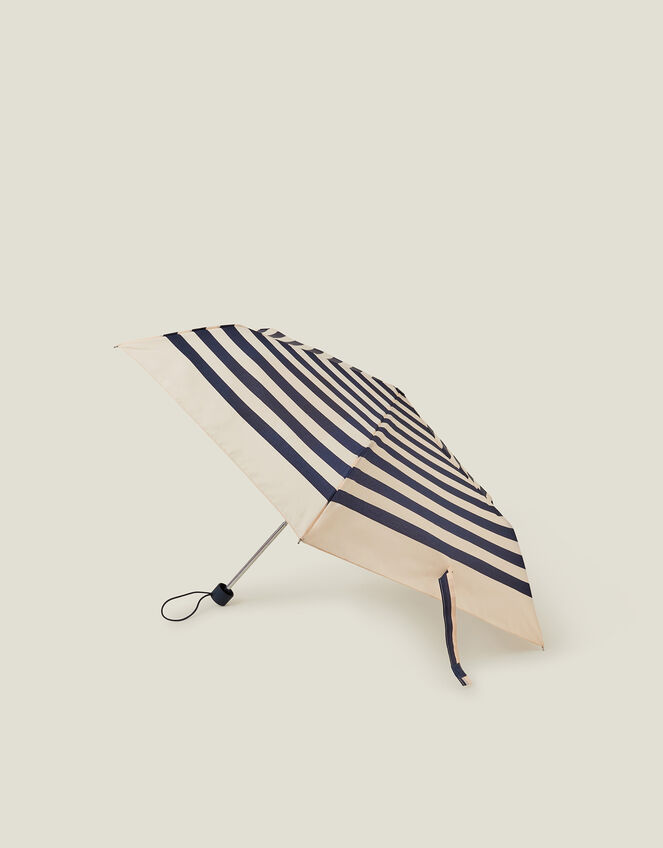 Nautical Stripe Umbrella, , large