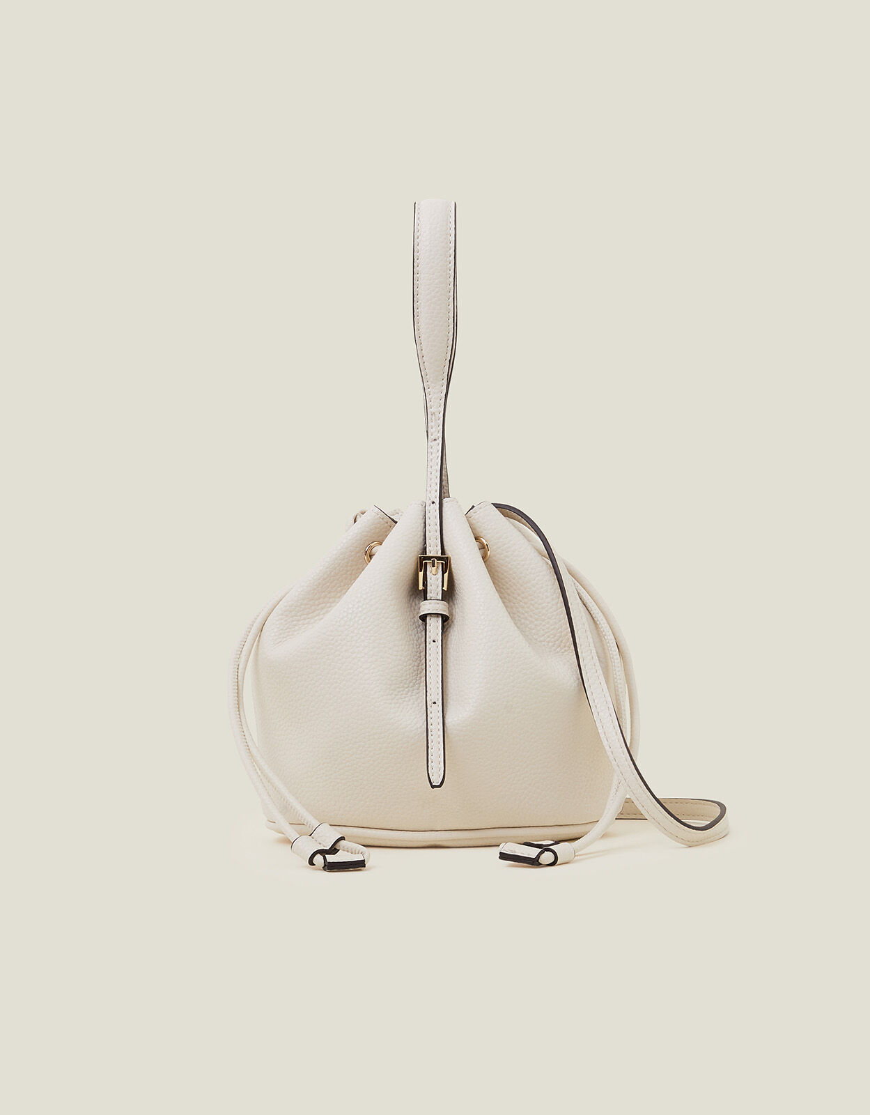 Mini Duffle Bag Cream
