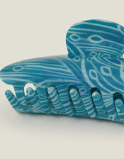 Abstract Print Claw Clip, , large