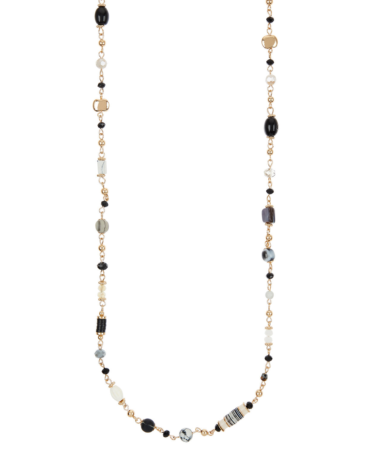 Extra-Long Beaded Rope Necklace | Necklaces | Accessorize UK