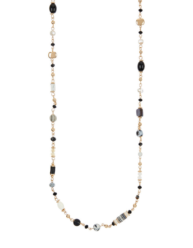 Extra-Long Beaded Rope Necklace, , large