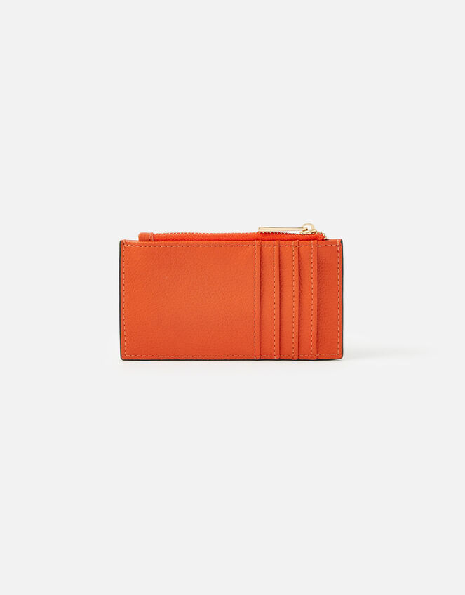 Front Flap Card Holder , Orange (ORANGE), large