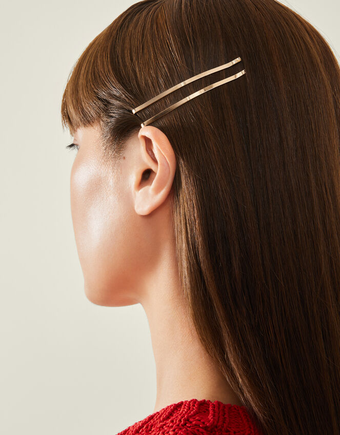 4-Pack Long Metal Hair Grips, , large