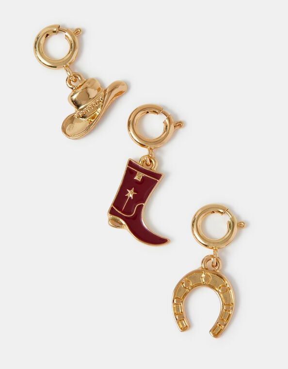 3-Pack Cowboy Jewellery Charms, , large