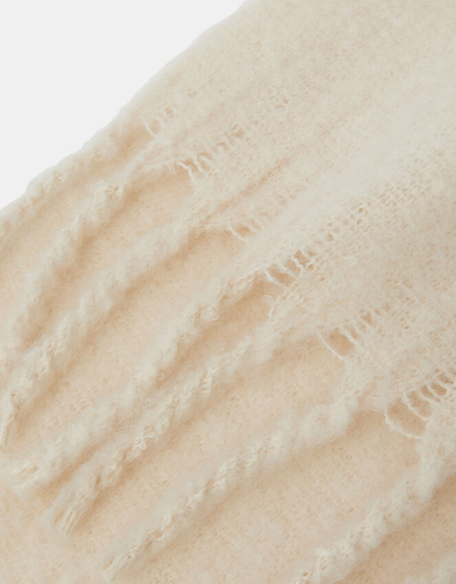 Super Soft Plain Scarf, Natural (NATURAL), large