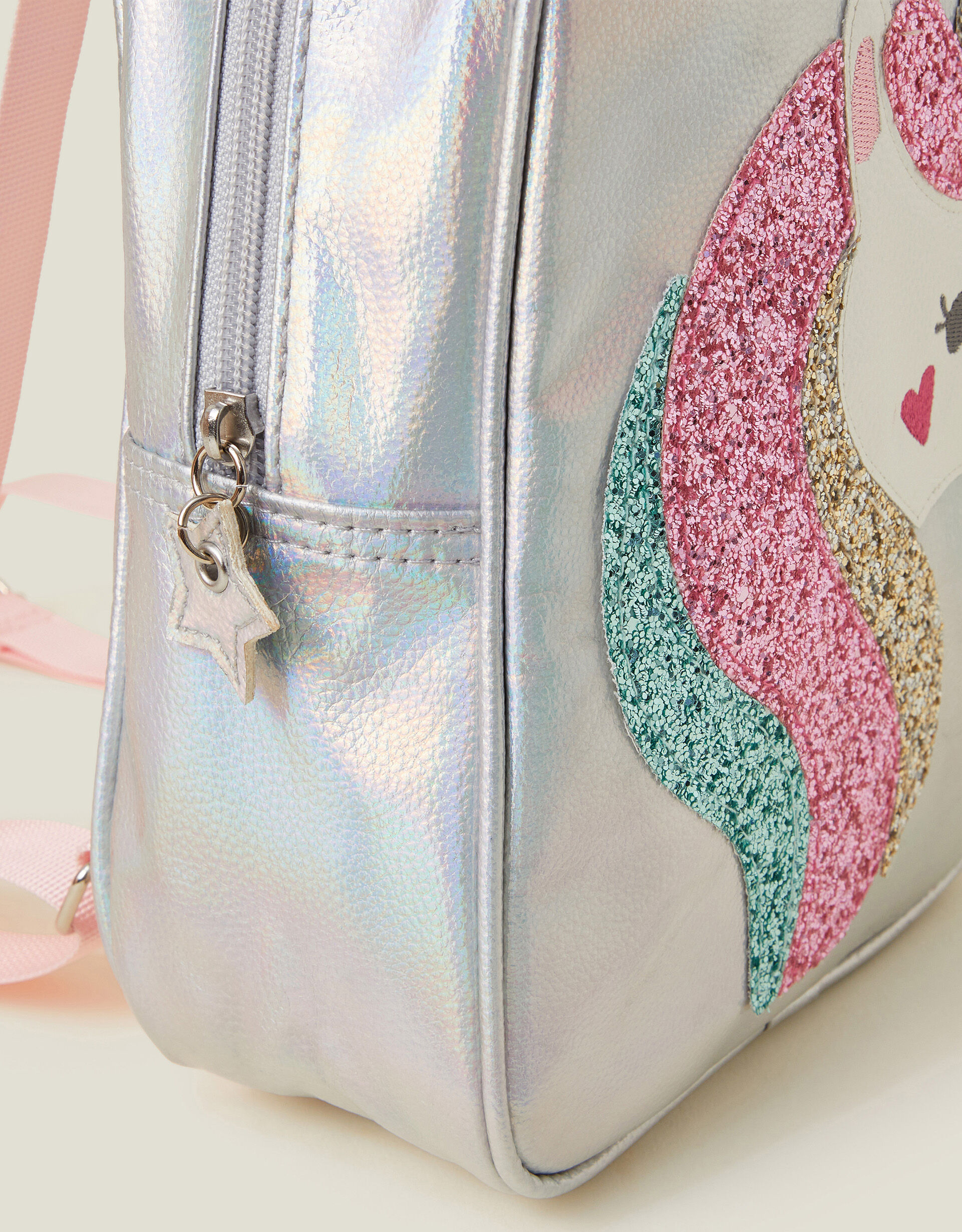 Girls Unicorn Glitter Backpack Bags Accessorize Global