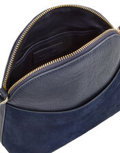 Danie Dome Leather Cross-Body Bag, , large
