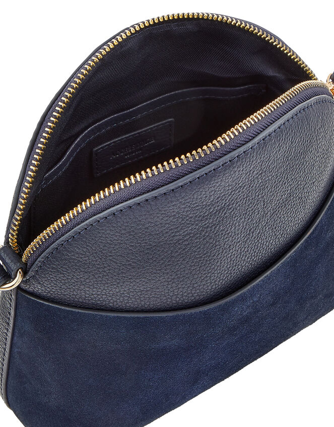 Danie Dome Leather Cross-Body Bag, , large
