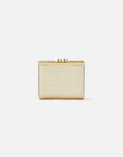 Bella Clip Frame Wallet , Gold (GOLD), large