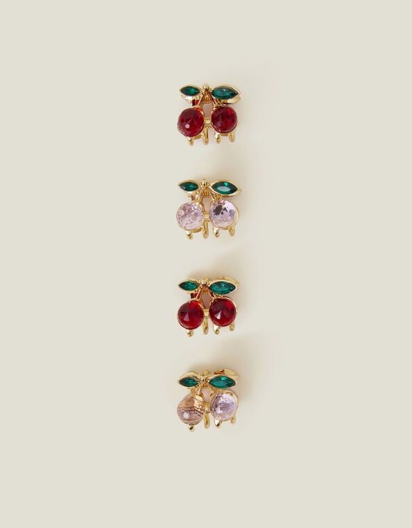 4-Pack Cherry Gem Claw Clip, , large