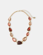 Mixed Stone Collar Necklace, , large