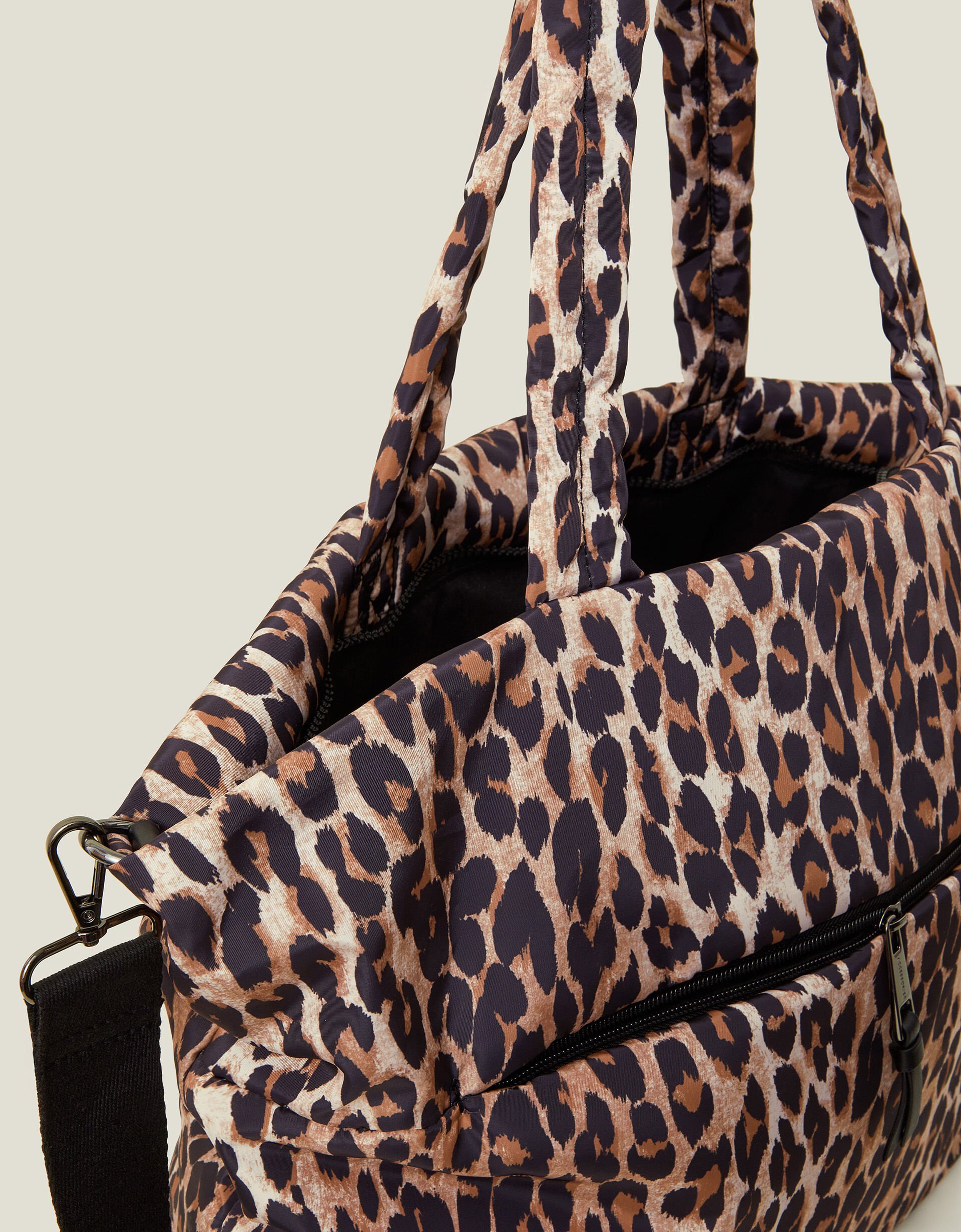 Accessorize leopard print bag clearance