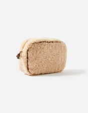 Faux Shearling Cross-Body Bag, , large