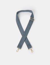 Chevron Webbing Bag Strap, , large