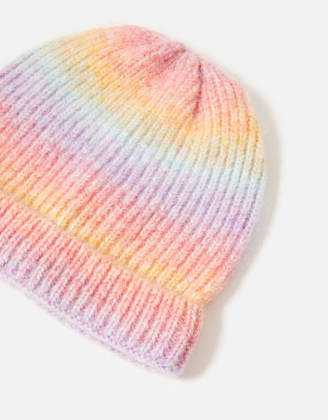 Girls Ombre Space Dye Beanie , Multi (BRIGHTS-MULTI), large