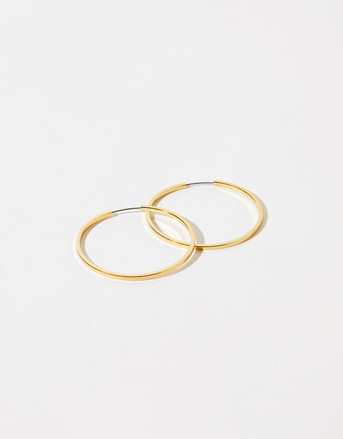 Gold Plated Medium Hoop Earrings Z For Accessorize Accessorize Global