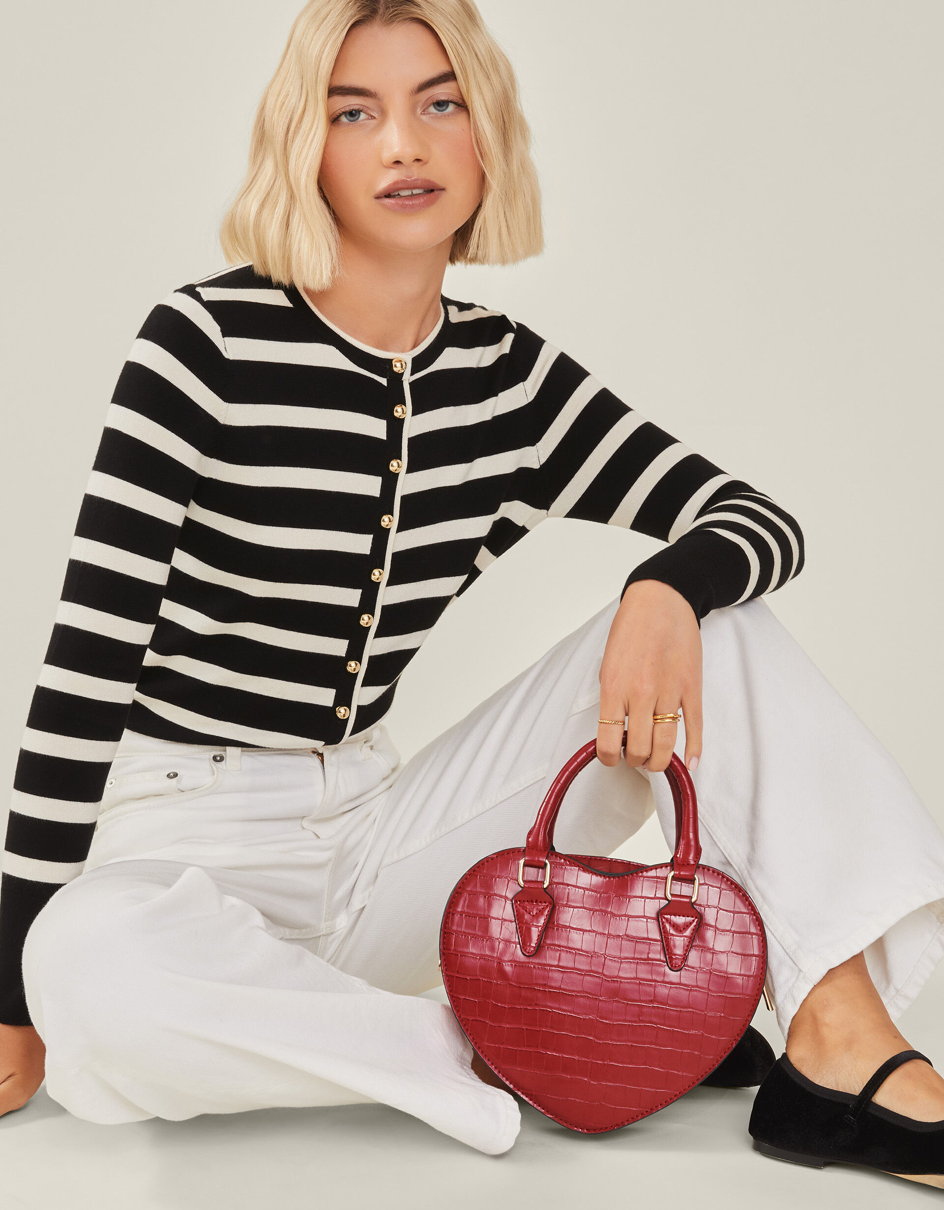 Faux Leather Heart Crossbody Bag | Shop All | Accessorize UK