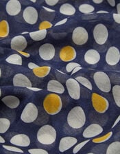 Lightweight Polka Dot Scarf, , large