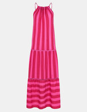 Sleeveless Jacquard Maxi Dress, Multi (BRIGHTS MULTI), large