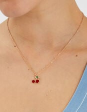 Cherry Pendant Necklace, , large