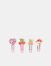 4-Pack Girls Bear Paperclip Set, , large