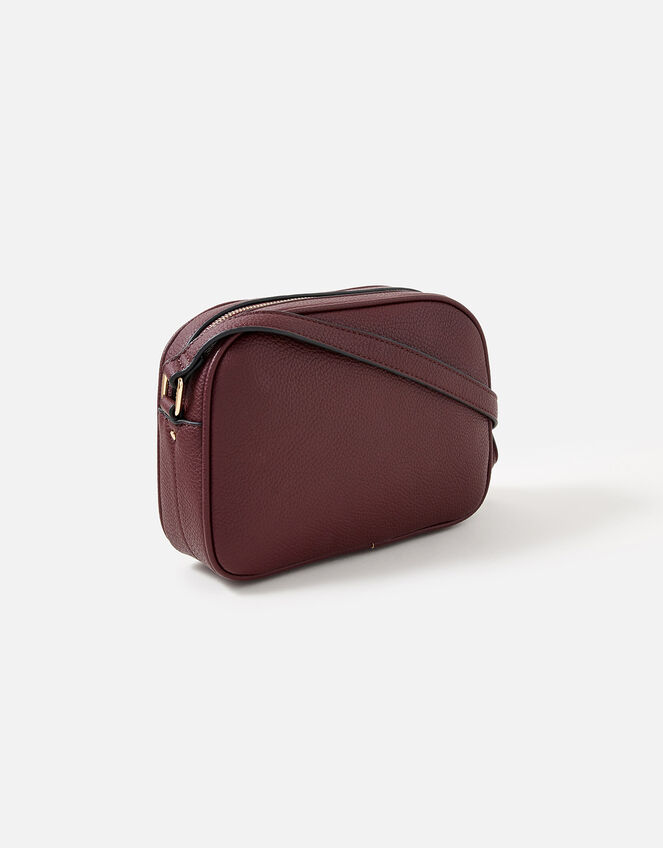 Abby Cross-Body Bag , Red (BURGUNDY), large