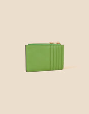 Zip Card Holder, Green (GREEN), large