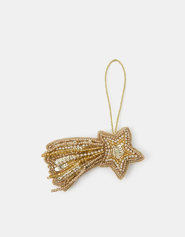 Shooting Star Embellished Christmas Tree Decoration, , large