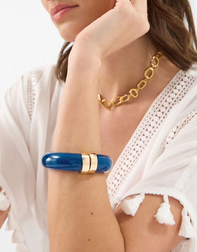 Chunky Resin Bangle, , large