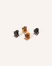 Small Tortoiseshell Claw Clips 4 Pack, , large