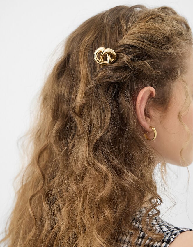 Knot Metal French Pin, , large