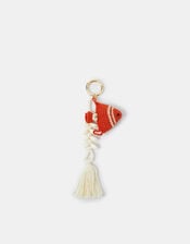 Crochet Fish Bag Charm, , large