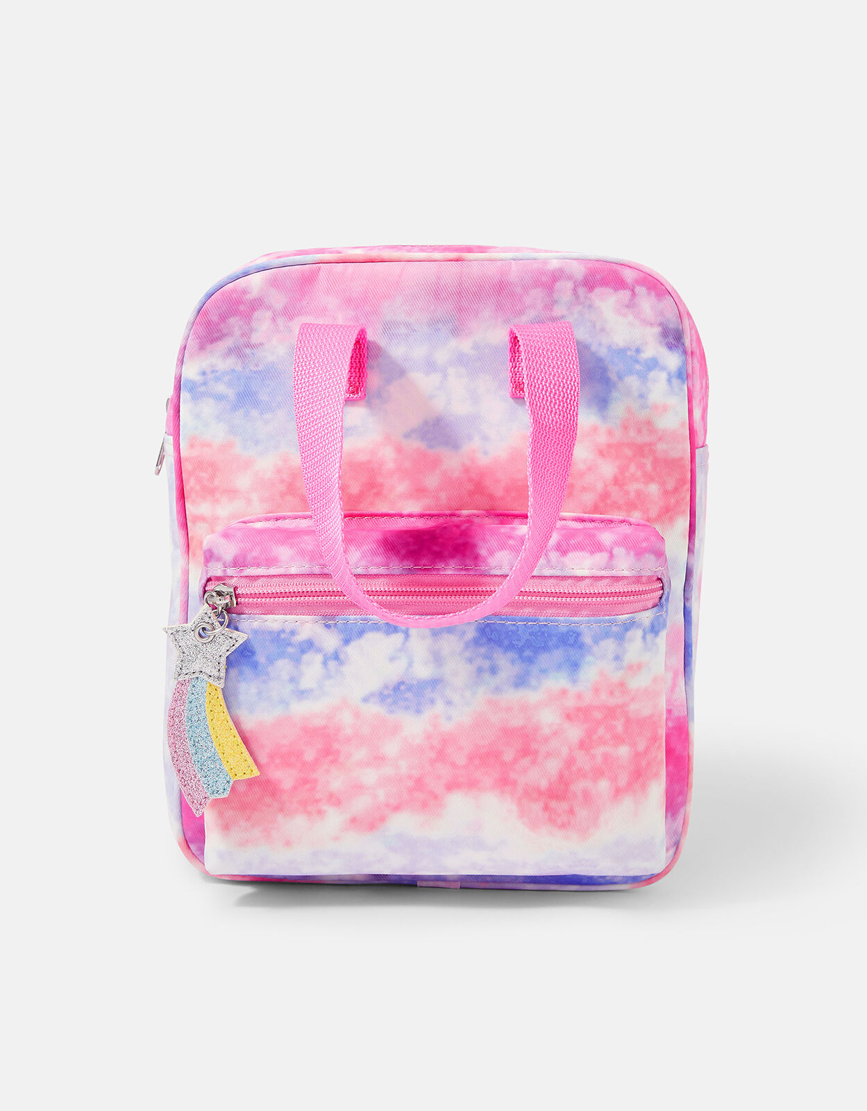 Pink tie dye backpack clearance