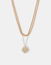 3-Pack Spinner Pendant Necklaces, , large