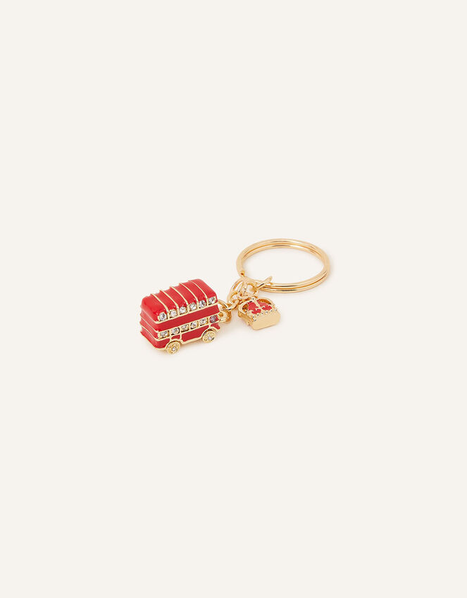 London Bus Keyring, , large