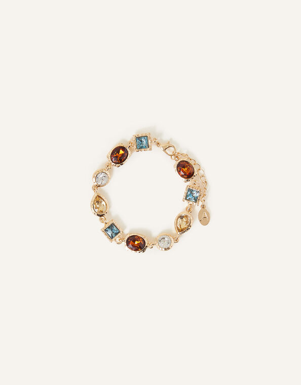 Mixed Gem Clasp Bracelet, , large