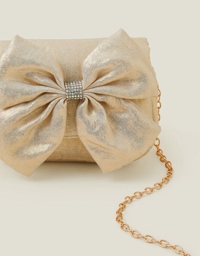 Girls Big Bow Bag, , large