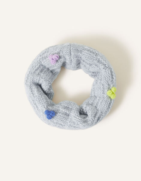 Girls Pom-Pom Snood, , large