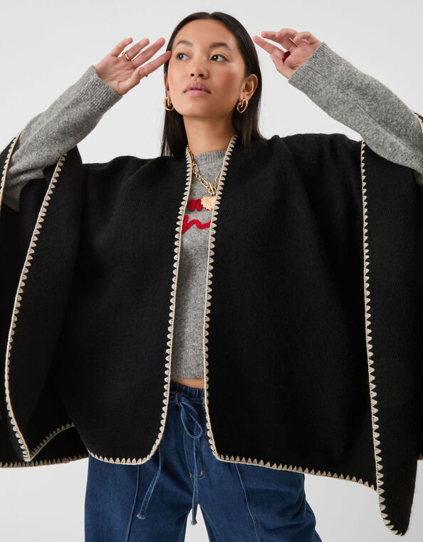 Whipstitch Shrug, , large