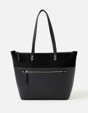 Molly Tote Bag, Black (BLACK), large