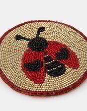 Love Bug Beaded Coaster, , large