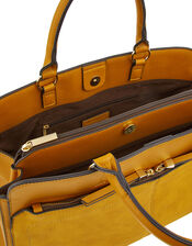 Maddie Work Bag, Yellow (OCHRE), large