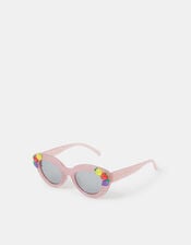 Girls Glitter Fruit Cat Eye Sunglasses, , large