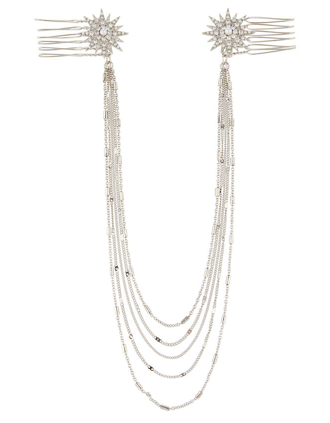 Starburst Sparkle Hair Chain, , large