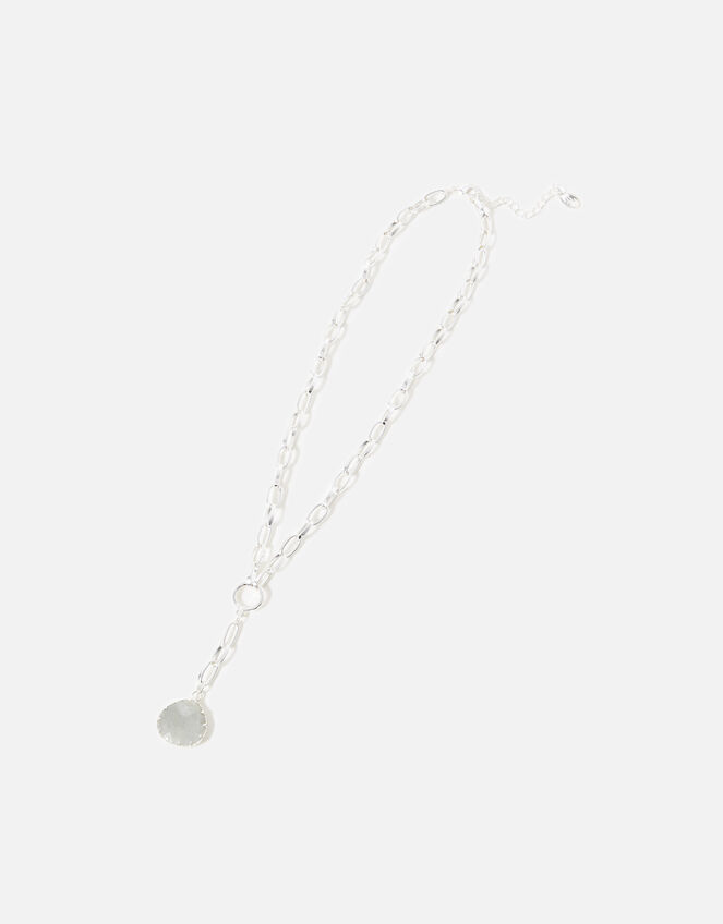 Berry Blush Stone Chain Y-Necklace, , large