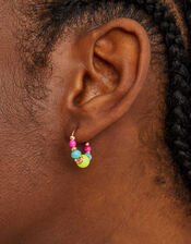 3-Pack Beaded Mini Hoop Earrings, , large