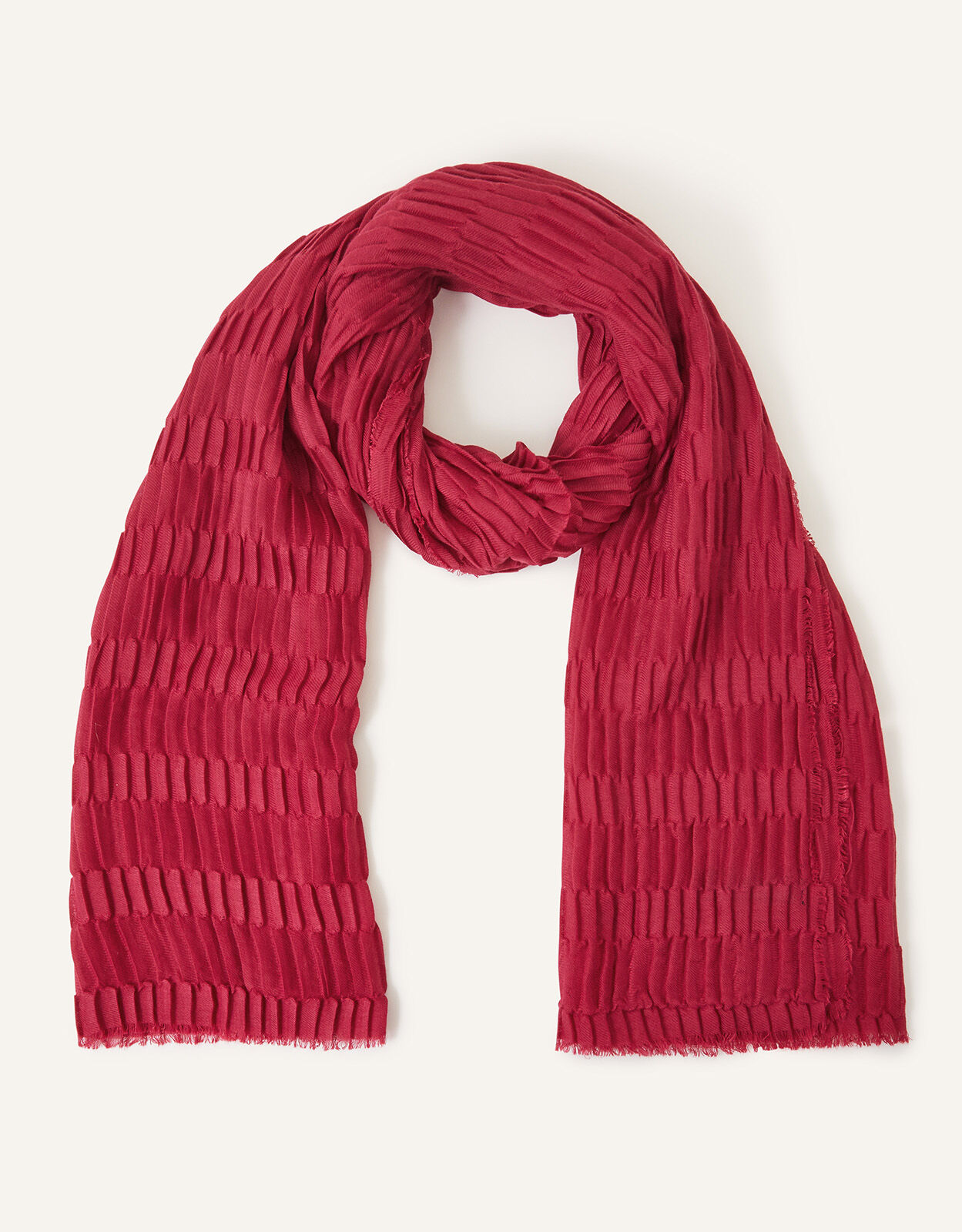 Red scarf sale accessorize