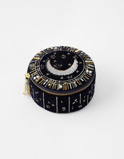 Moon and Star Embellished Jewellery Box, , large